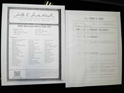 2023 Mercedes-Benz EQE EQE 350