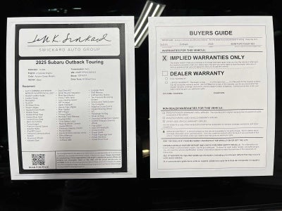 2025 Subaru Outback Touring XT
