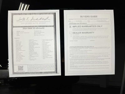 2024 BMW X5 xDrive40i xDrive40i