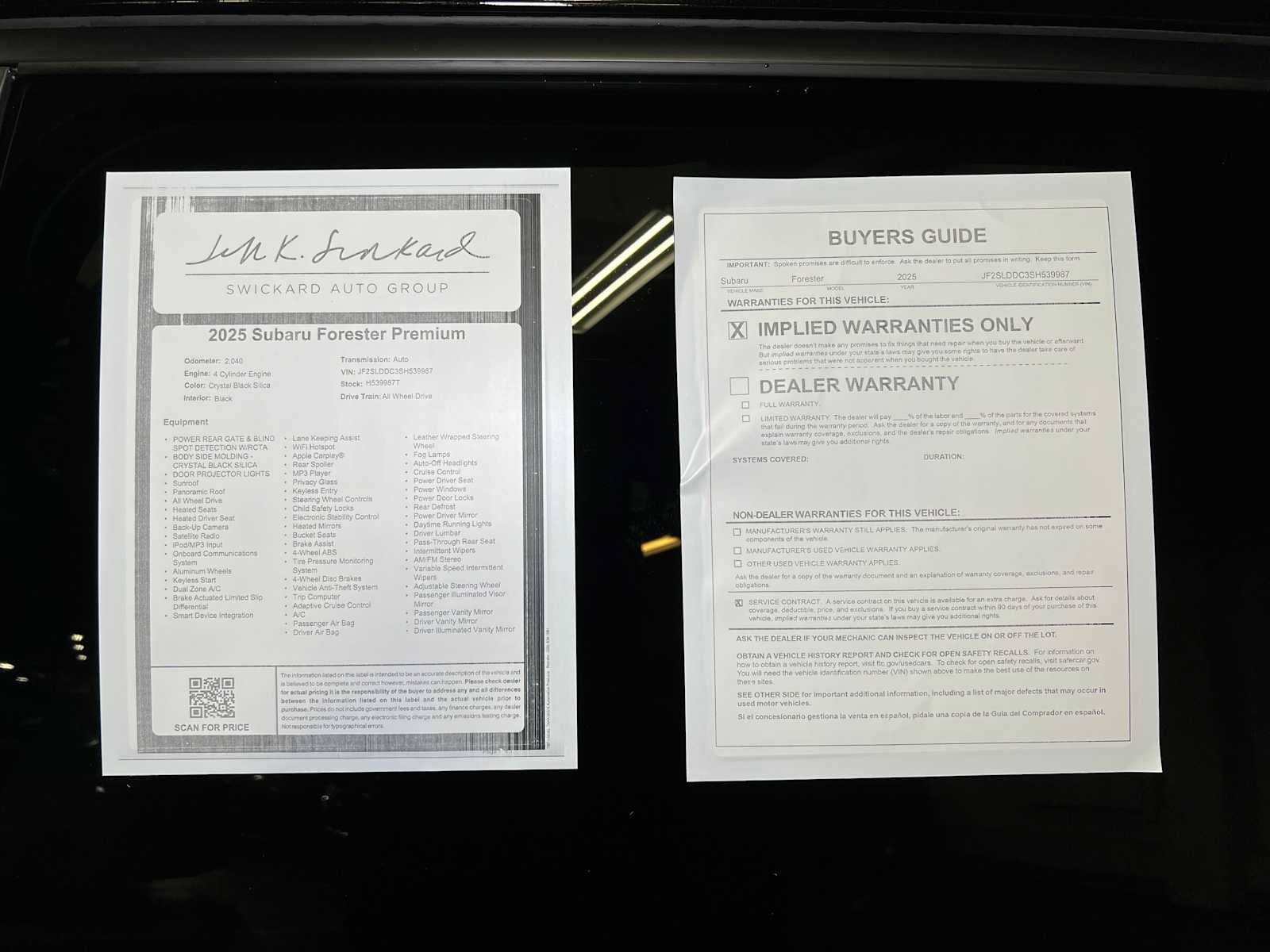 2025 Subaru Forester Premium