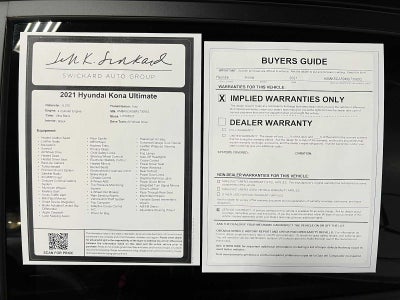 2021 Hyundai Kona Ultimate