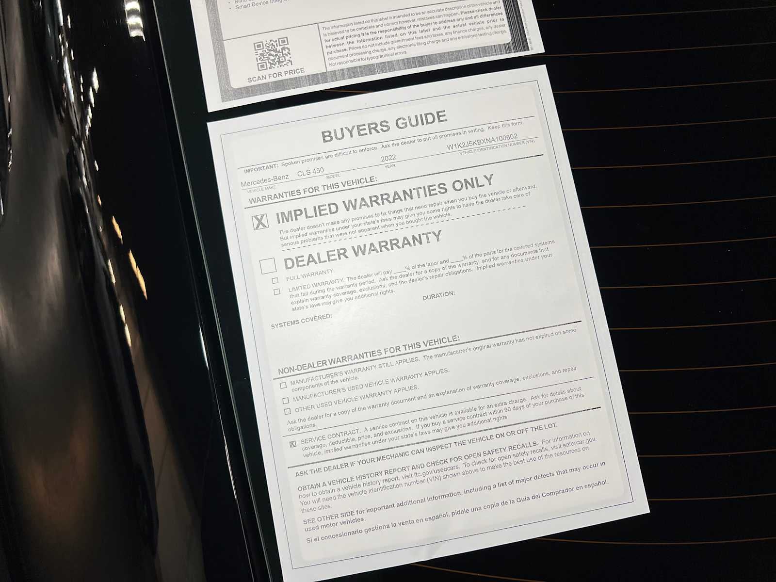 2022 Mercedes-Benz CLS 450 CLS 450