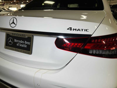 2023 Mercedes-Benz E 350 4MATIC® Sedan
