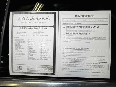 2020 Mercedes-Benz GLC GLC 300