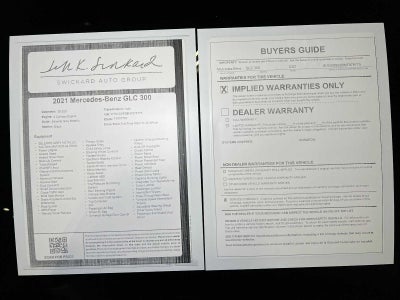 2021 Mercedes-Benz GLC GLC 300