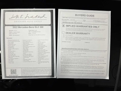 2022 Mercedes-Benz GLC 300 4MATIC® SUV