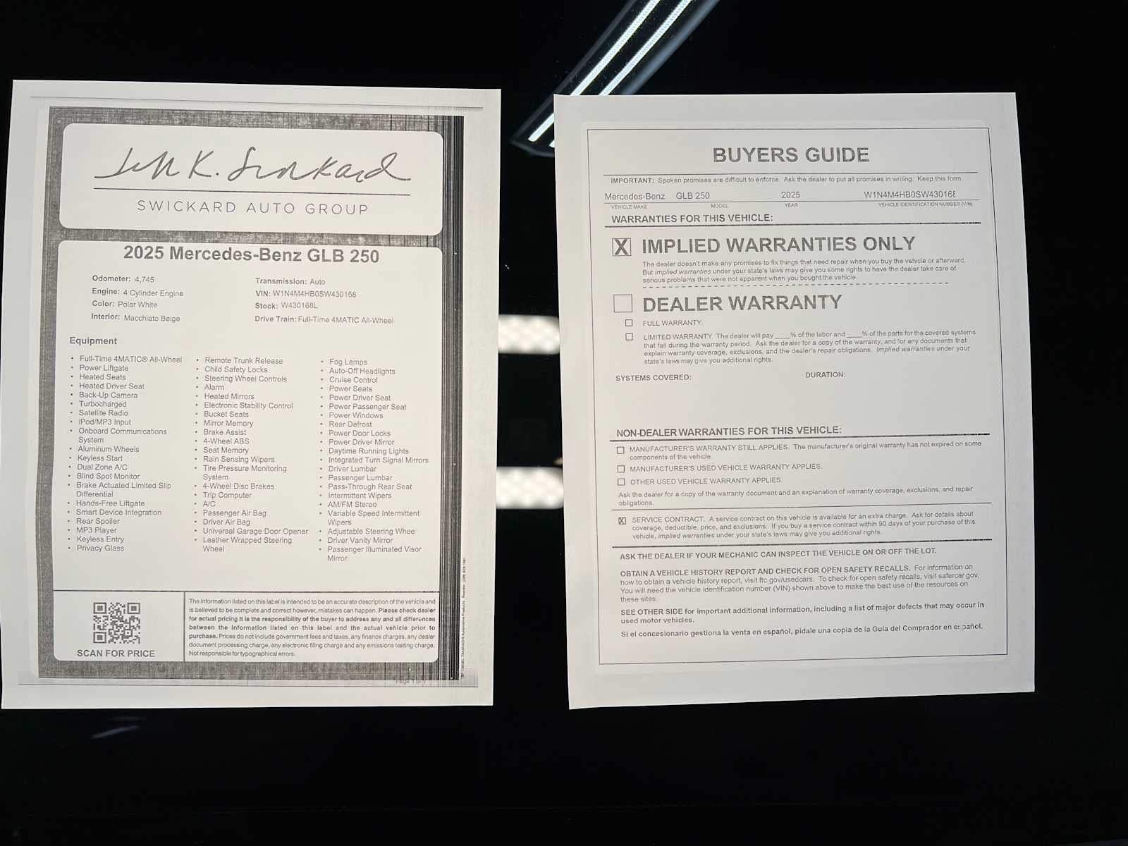 2025 Mercedes-Benz GLB 250 GLB 250