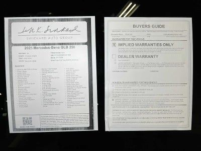 2025 Mercedes-Benz GLB GLB 250