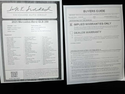 2025 Mercedes-Benz GLB 250 GLB 250