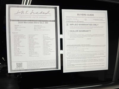 2026 Mercedes-Benz GLC 300 4MATIC® SUV