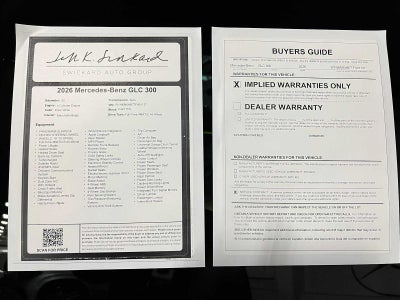 2026 Mercedes-Benz GLC 300 4MATIC® SUV