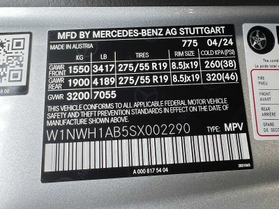 2025 Mercedes-Benz G 550 SUV