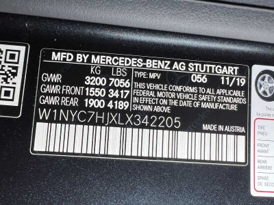 2020 Mercedes-Benz AMG® G 63 4MATIC® SUV