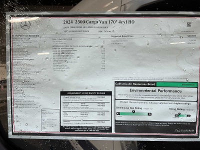 2024 Mercedes-Benz Sprinter 2500 High Roof I4 Diesel HO 170" RWD
