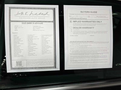 2025 BMW i5 eDrive40