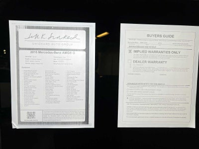 2016 Mercedes-Benz G-Class AMG® G 63