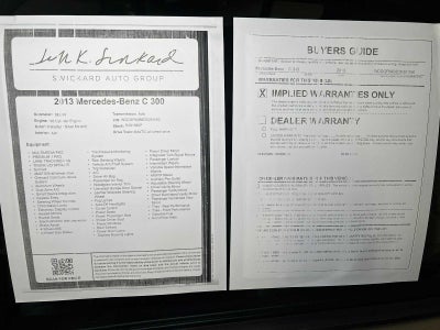 2013 Mercedes-Benz C-Class C 300 Sport