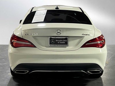 2018 Mercedes-Benz CLA 250 4MATIC® Coupe