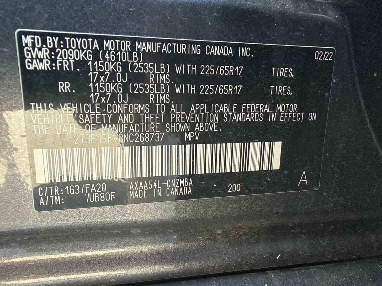 2022 Toyota RAV4 XLE