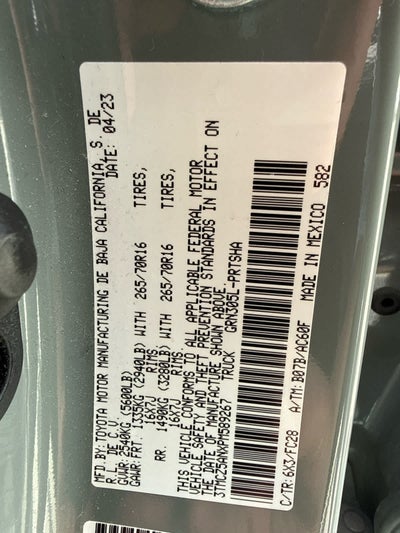 2023 Toyota Tacoma Trail Edition