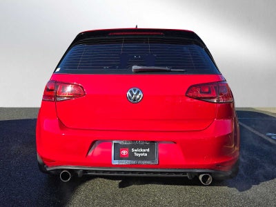 2016 Volkswagen Golf GTI SE w/Performance Pkg