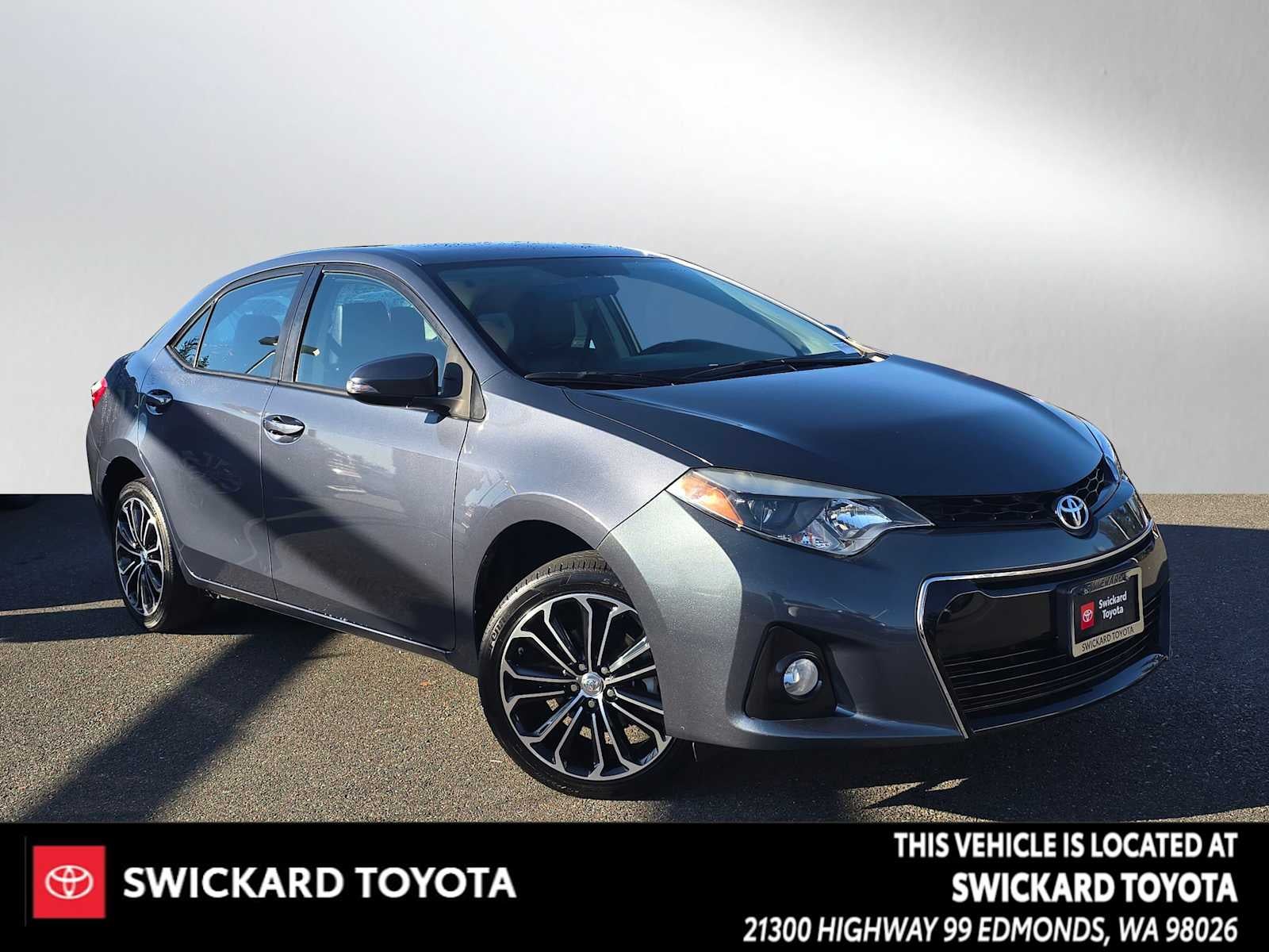 2014 Toyota Corolla S Plus