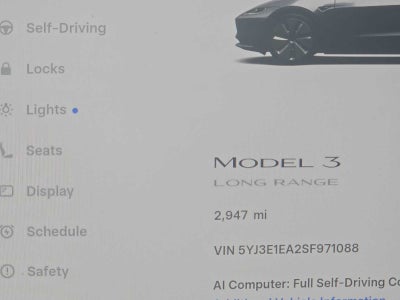 2025 Tesla Model 3 Long Range