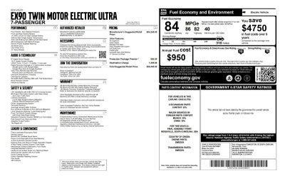 2025 Volvo EX90 Ultra