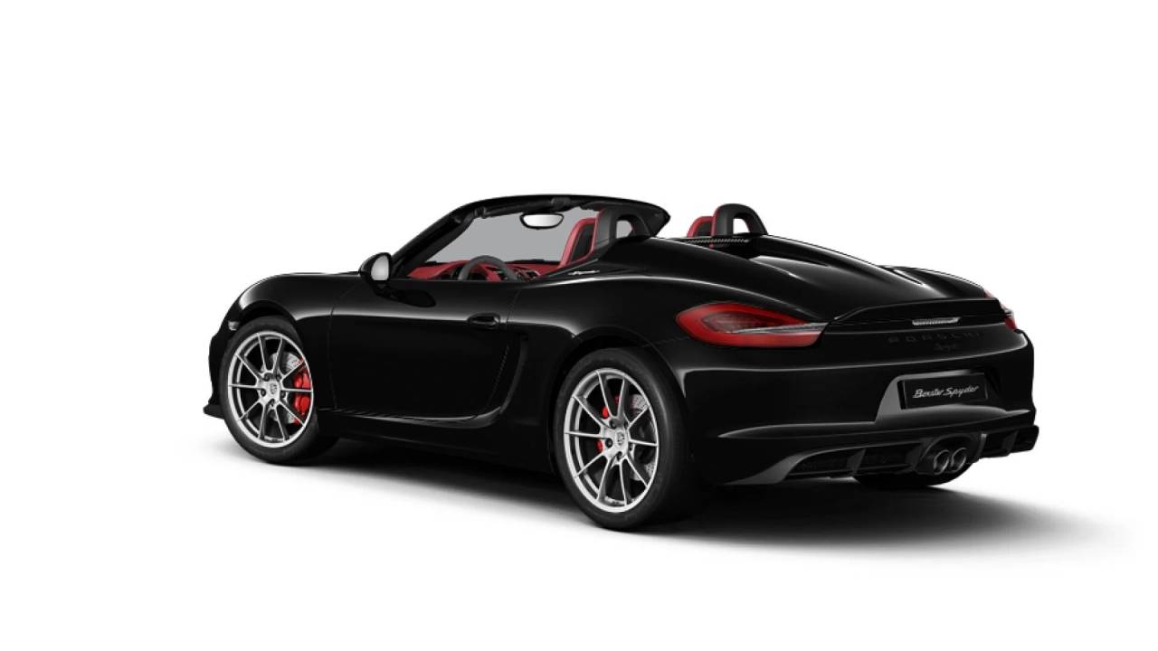 2016 Porsche Boxster Spyder