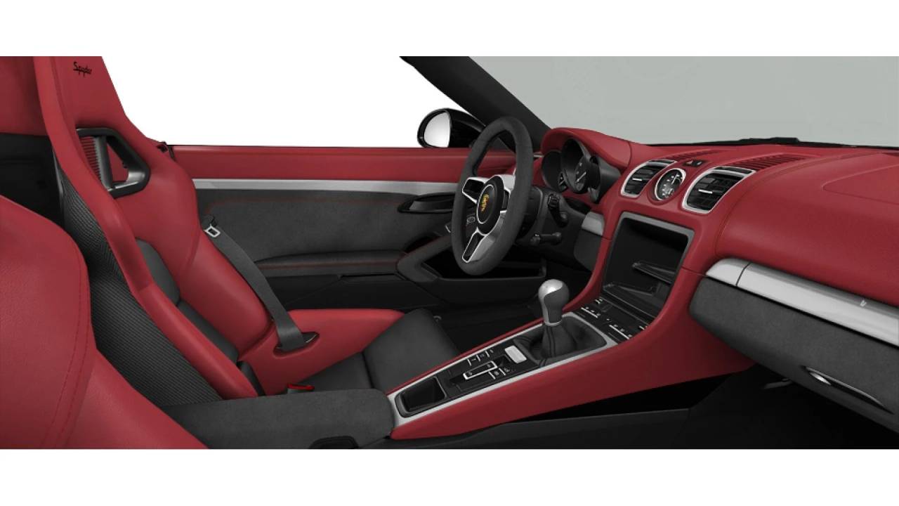 2016 Porsche Boxster Spyder