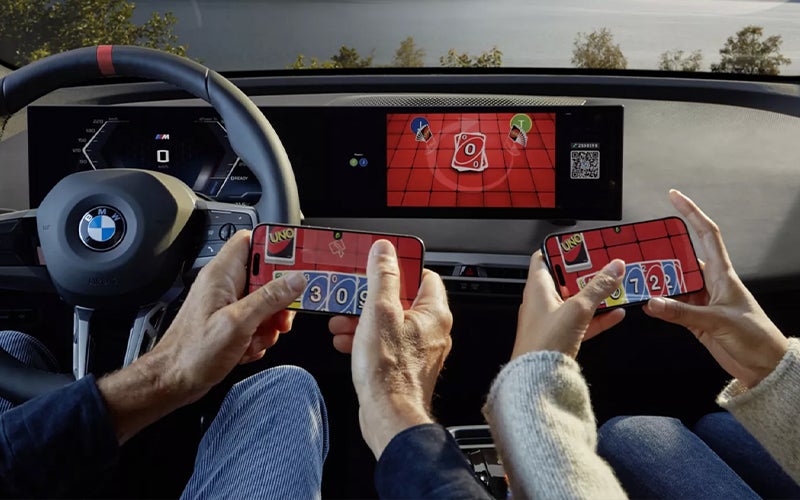 The BMW Curved Display AirConsole. | BMW of Lynnwood in Lynnwood WA