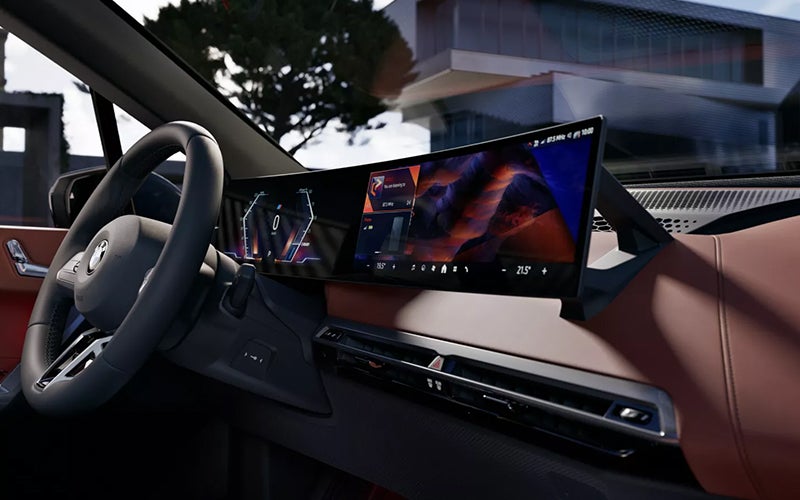 The BMW iX Curved Display. | BMW of Lynnwood in Lynnwood WA