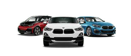 3 BMW car line up at BMW of Lynnwood in Lynnwood WA
