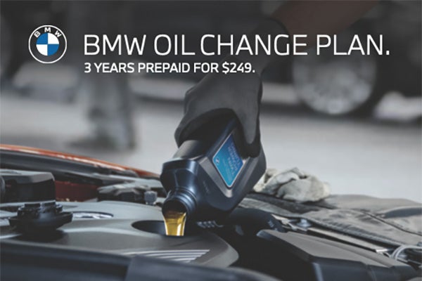 BMW Oil Change Plan