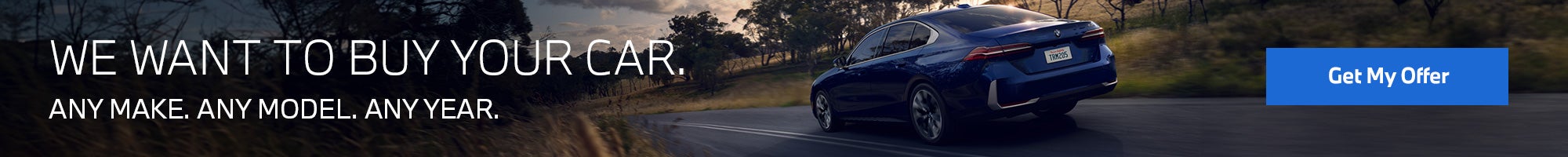 We want to buy your car